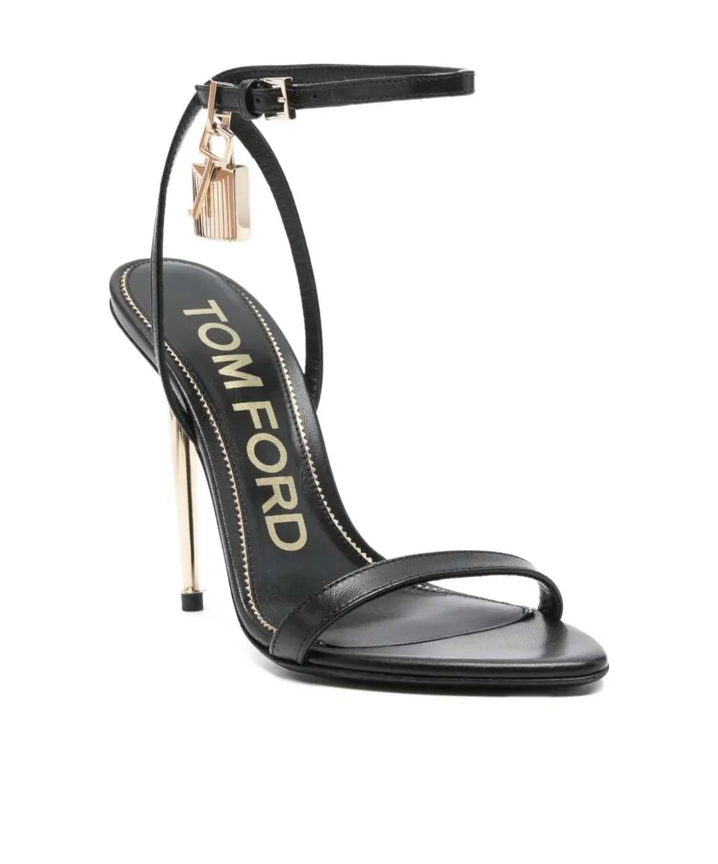 Buckle High-Heeled Sandals