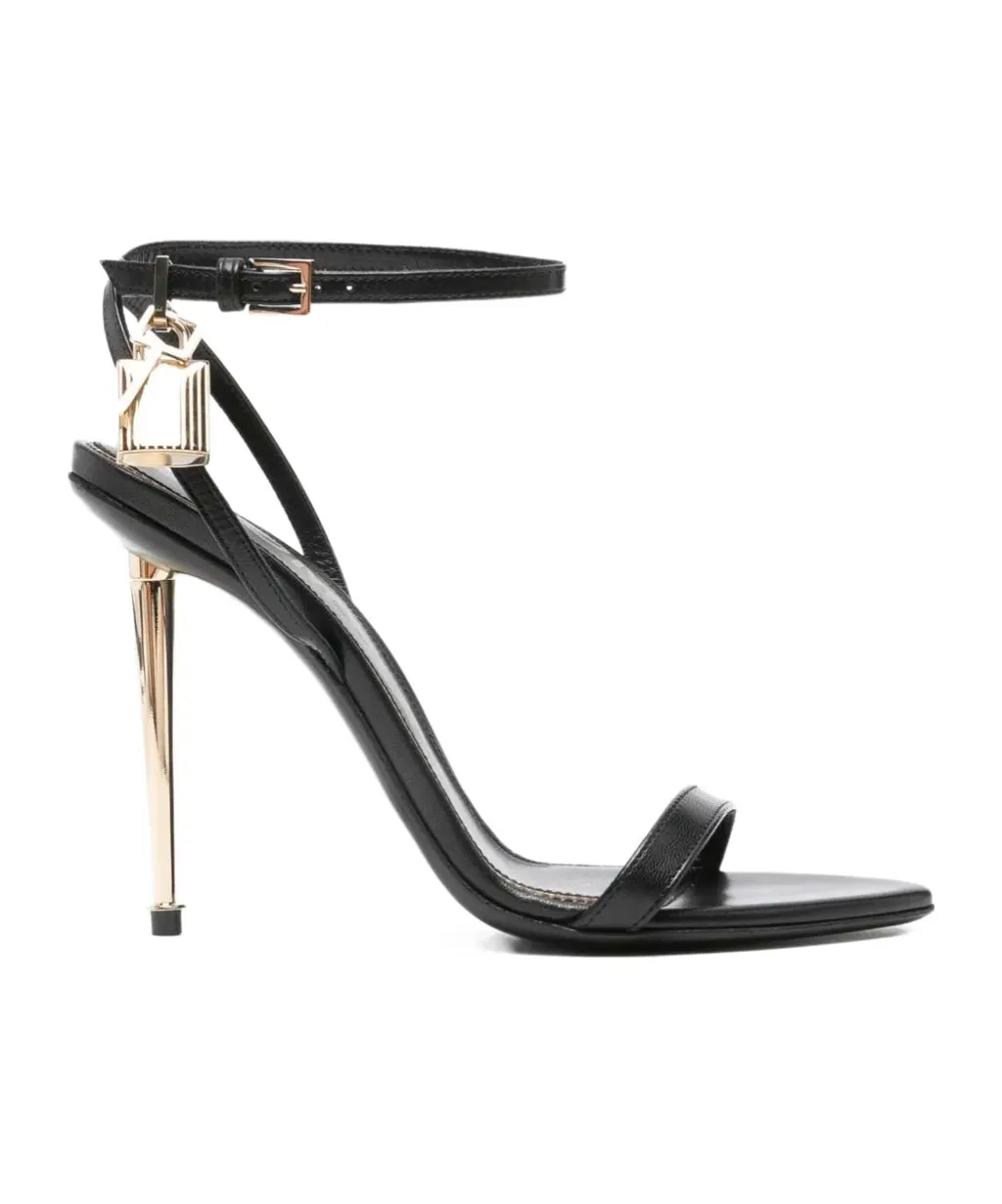 Buckle High-Heeled Sandals