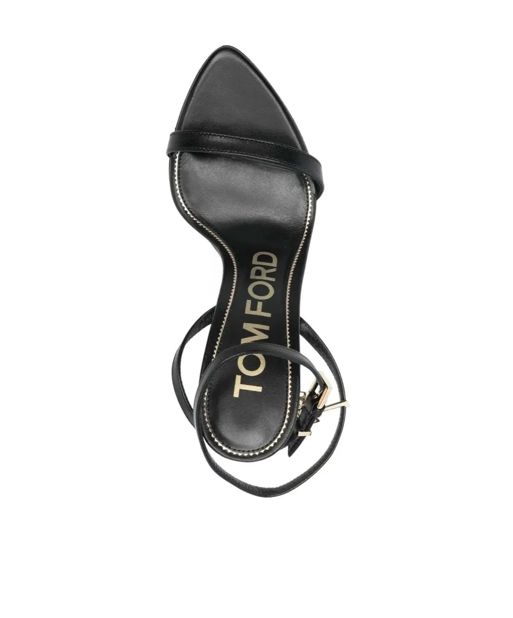 Buckle High-Heeled Sandals