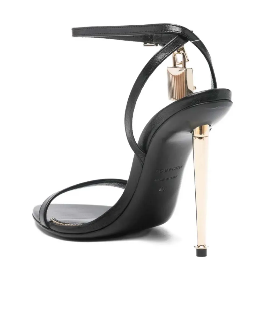 Buckle High-Heeled Sandals