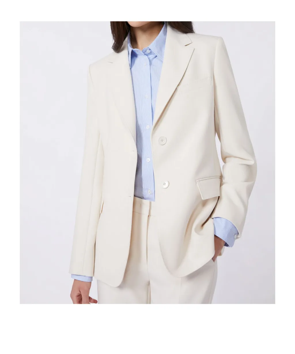 Long-Sleeved Suit Jacket
