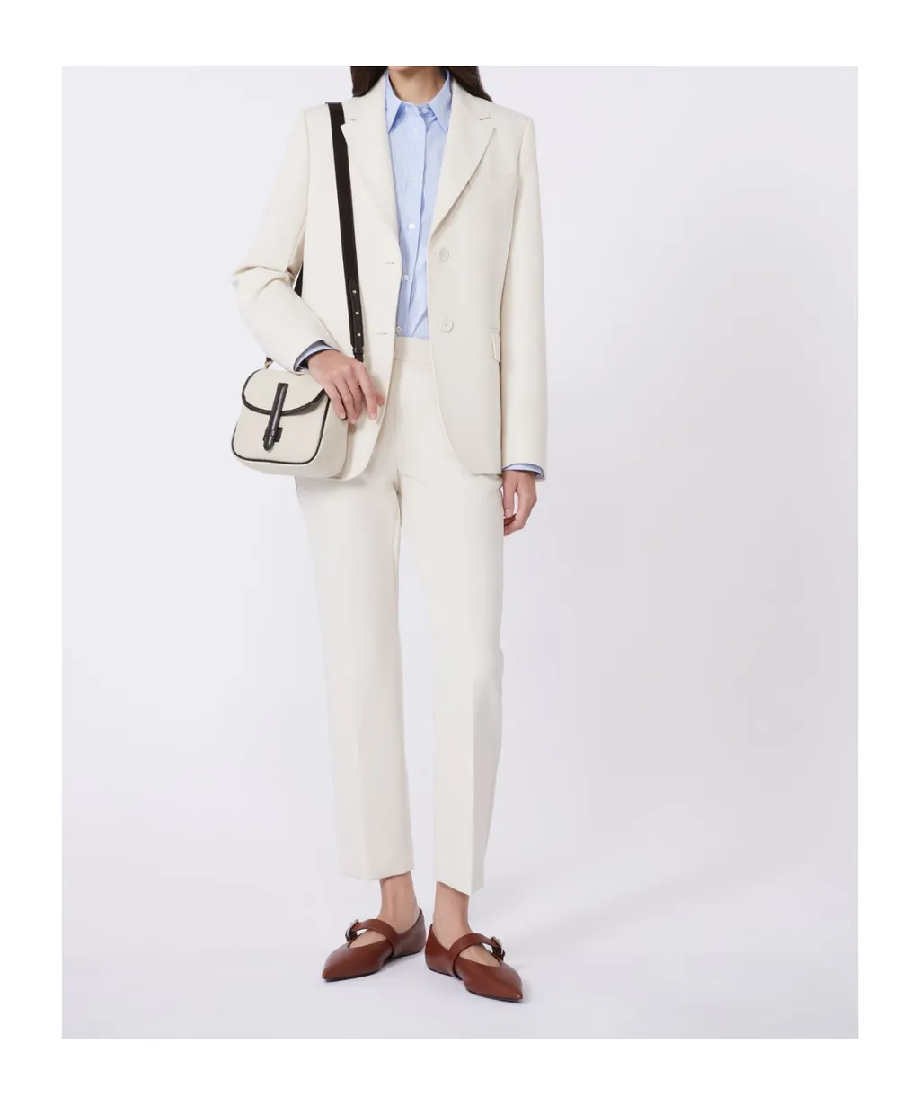 Long-Sleeved Suit Jacket