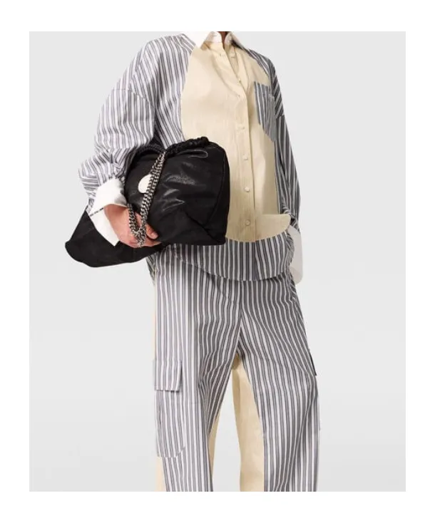 Stella Mccartney Oversized Mixed Striped Shirt