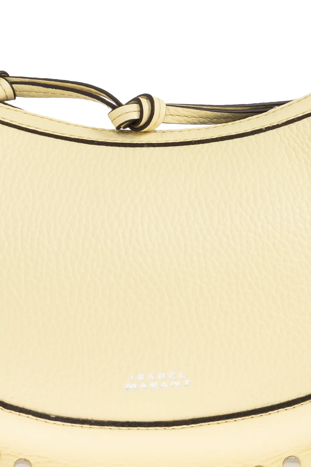 Isabel Marant Oskan Moon Studded Shoulder Bag