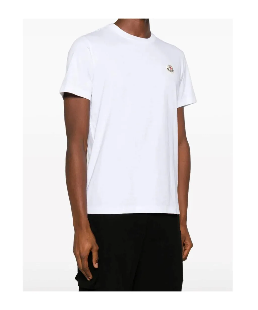 Moncler 3 Packs Logo Patch Crewneck T-Shirts