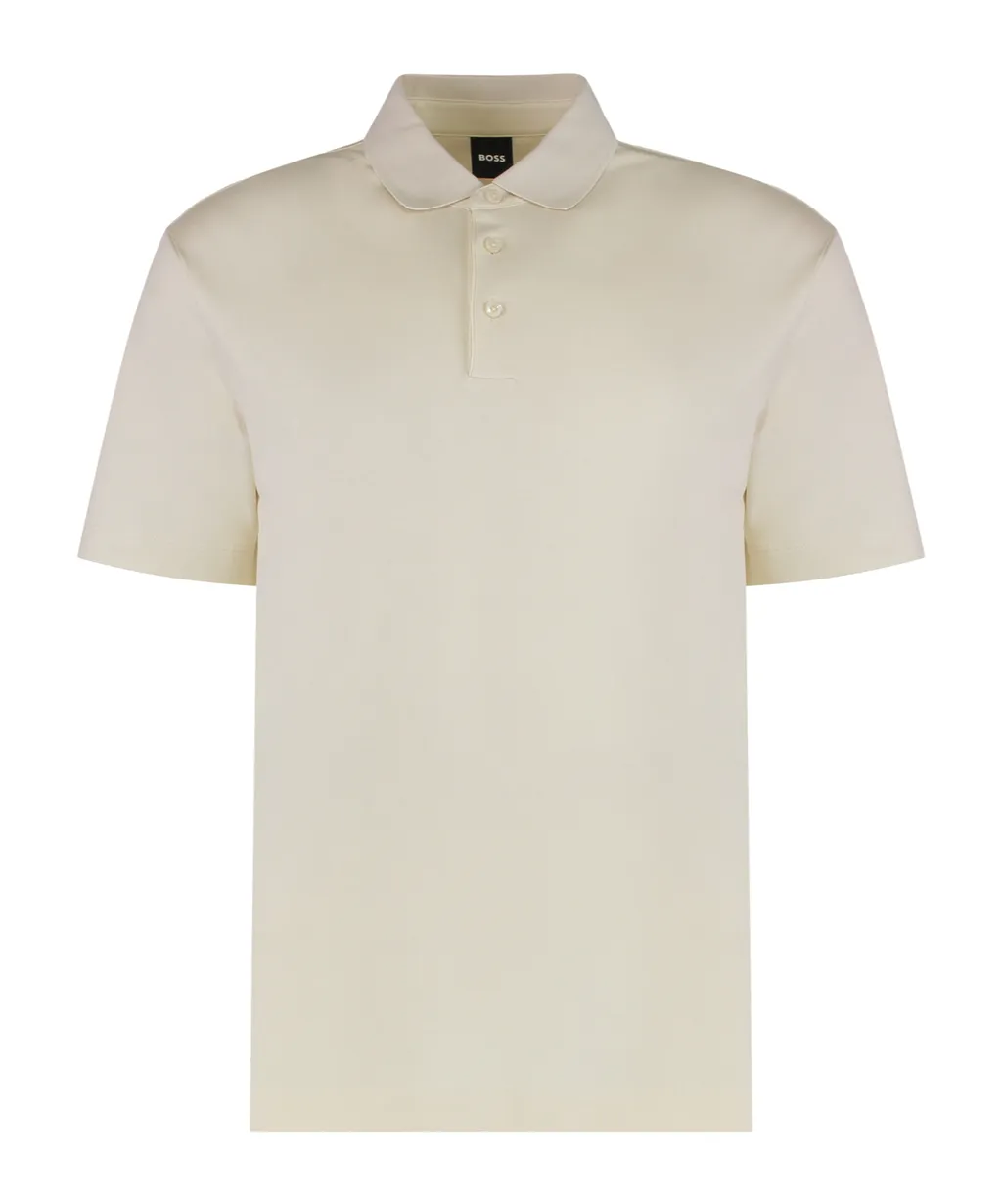 Boss Hugo Boss Button Detailed Short-Sleeved Polo Shirt