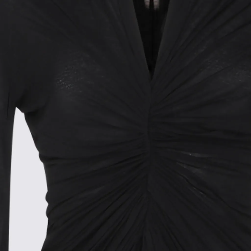 Rick Owens Radiance Draped Knitted Top