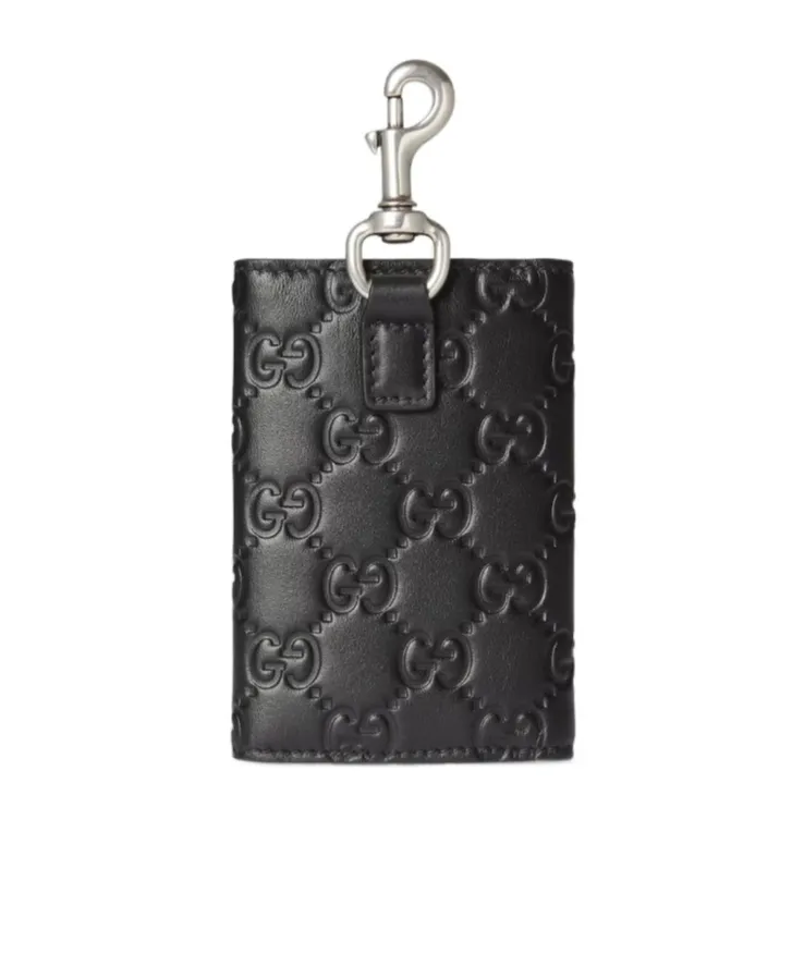 Gg Emblem Key Case