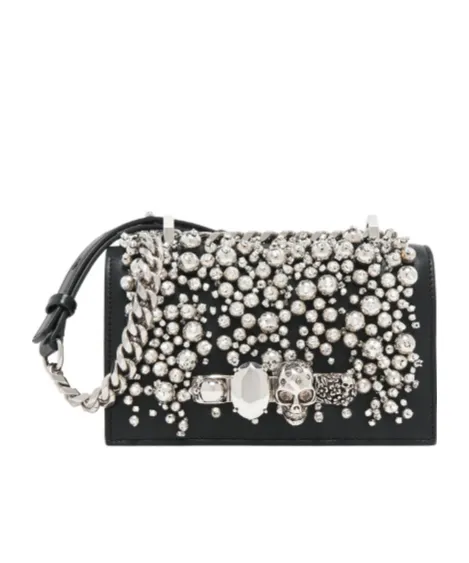 Alexander Mcqueen Jewell Beaded Clutch Bag