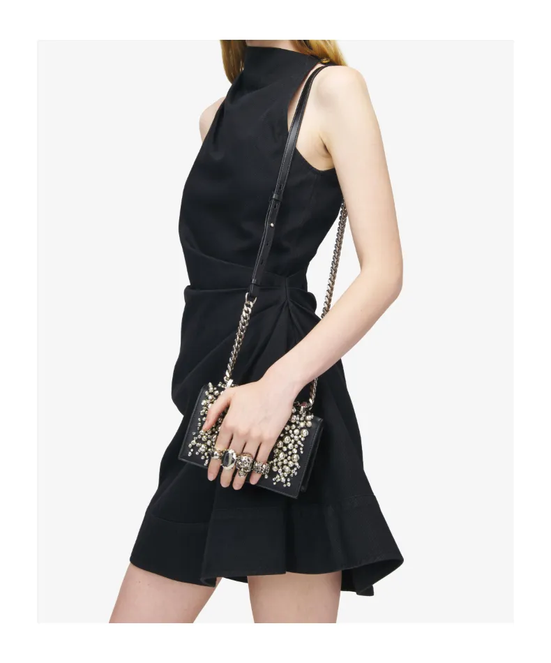 Alexander Mcqueen Jewell Beaded Clutch Bag