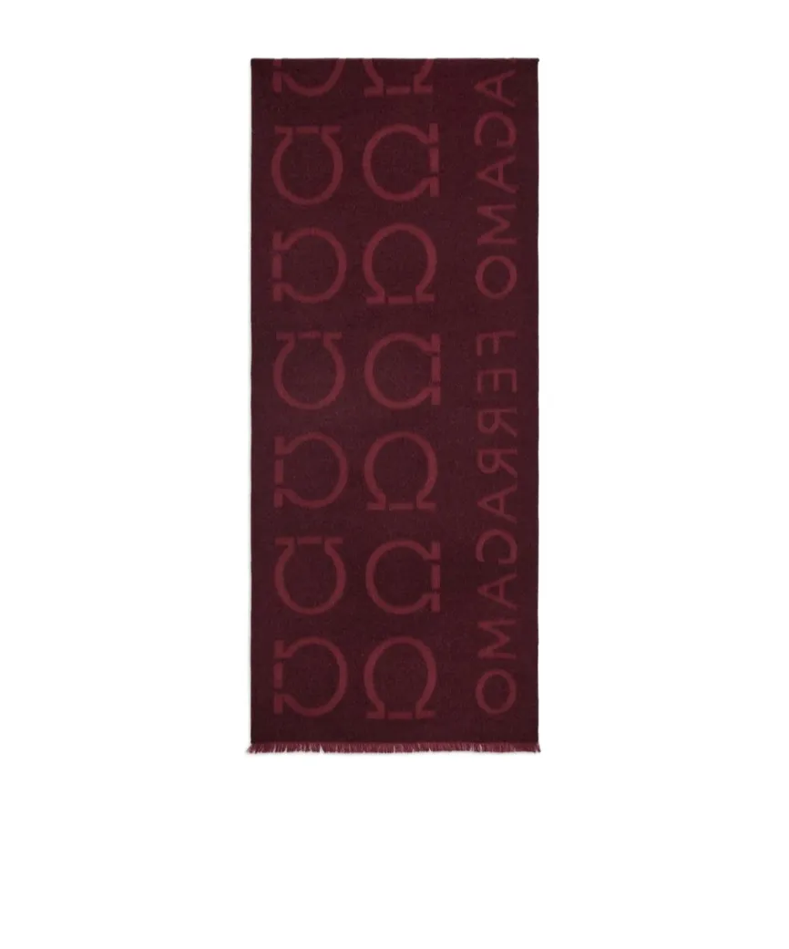 Gancini Jacquard Scarf