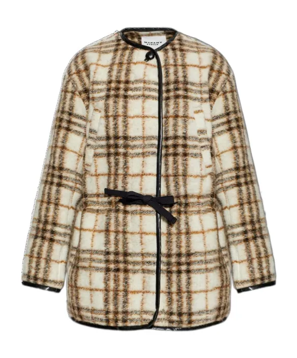 Isabel Marant ÉToile Check Patterned Ullana Jacket