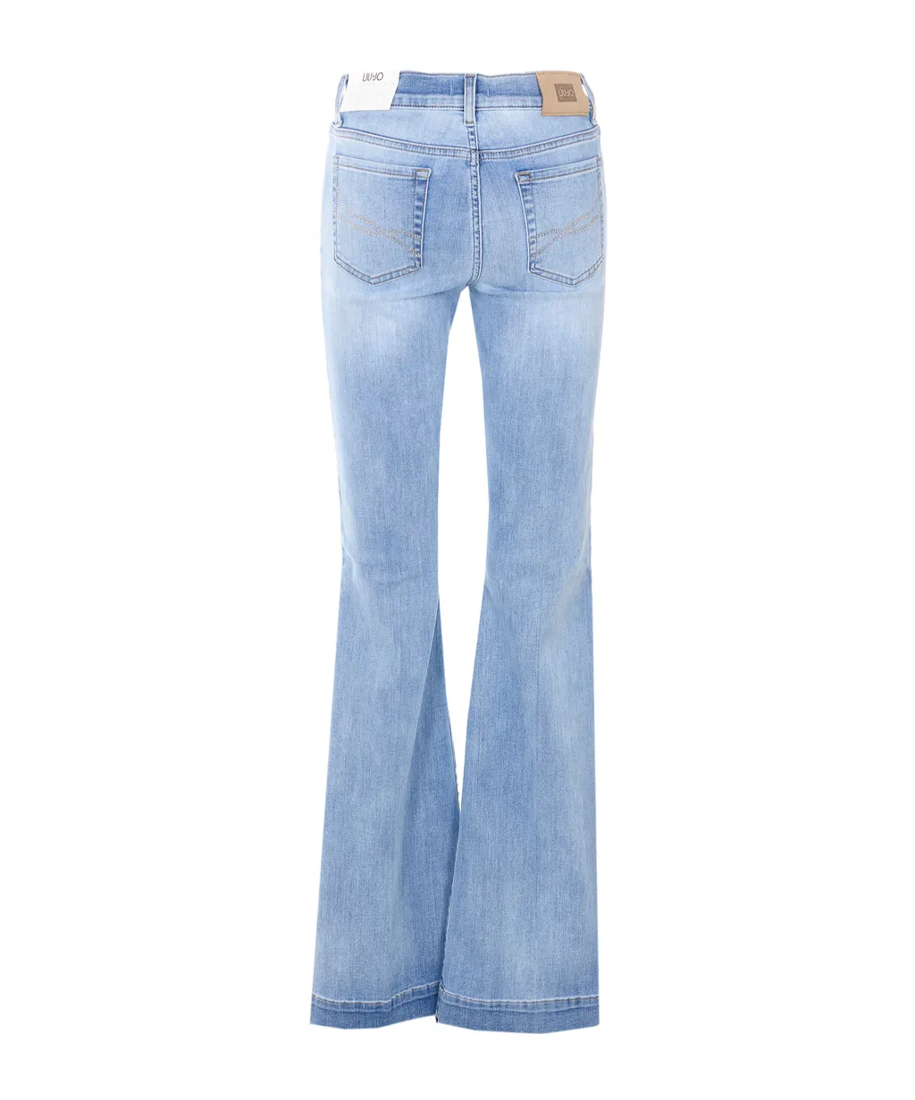 Liu Jo High-Rise Bootcut Jeans