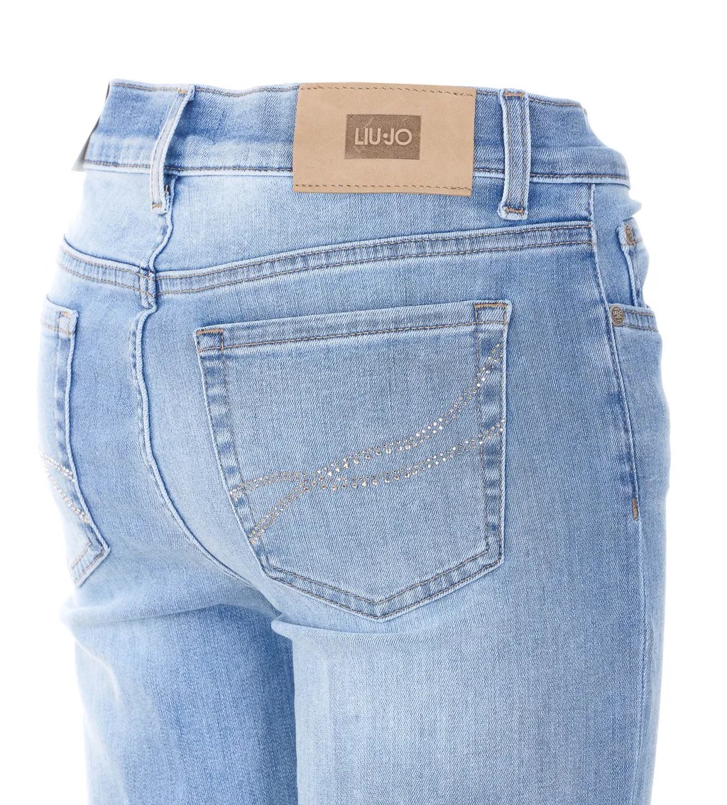 Liu Jo High-Rise Bootcut Jeans