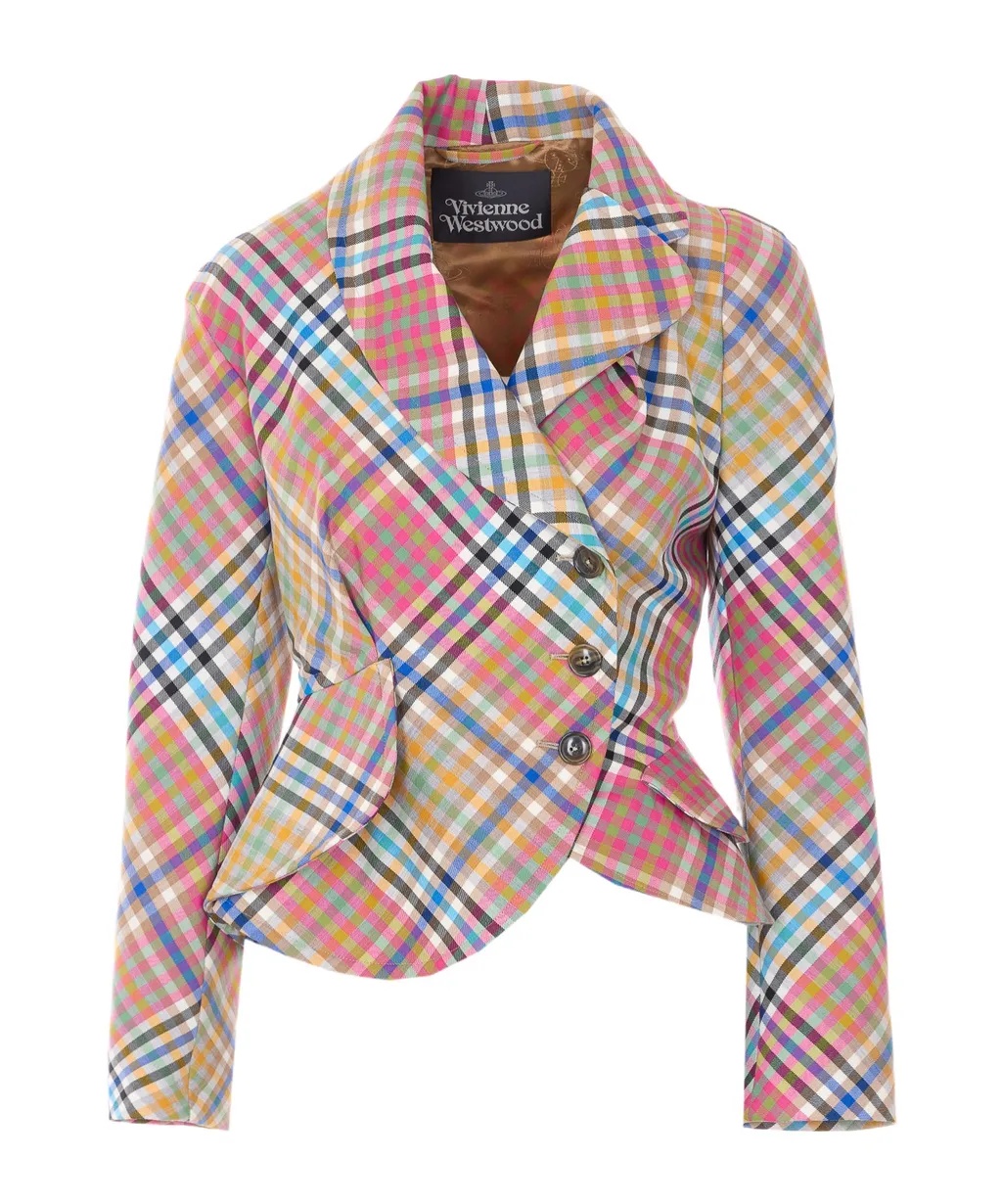 Vivienne Westwood Check Patterned Jacket