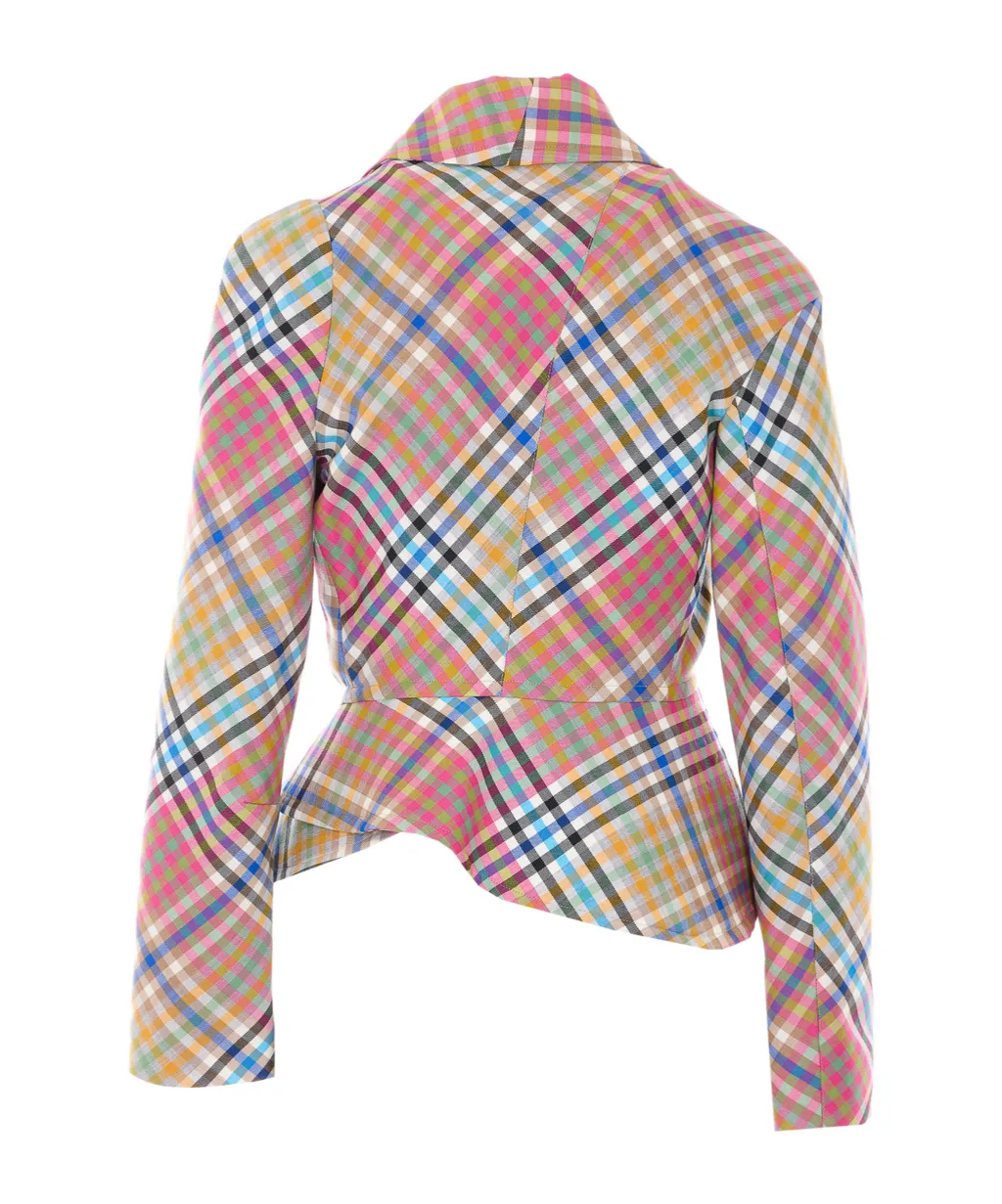 Vivienne Westwood Check Patterned Jacket