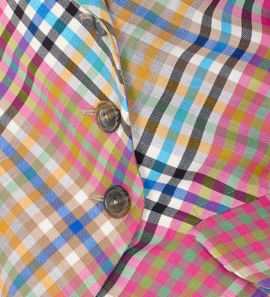 Vivienne Westwood Check Patterned Jacket