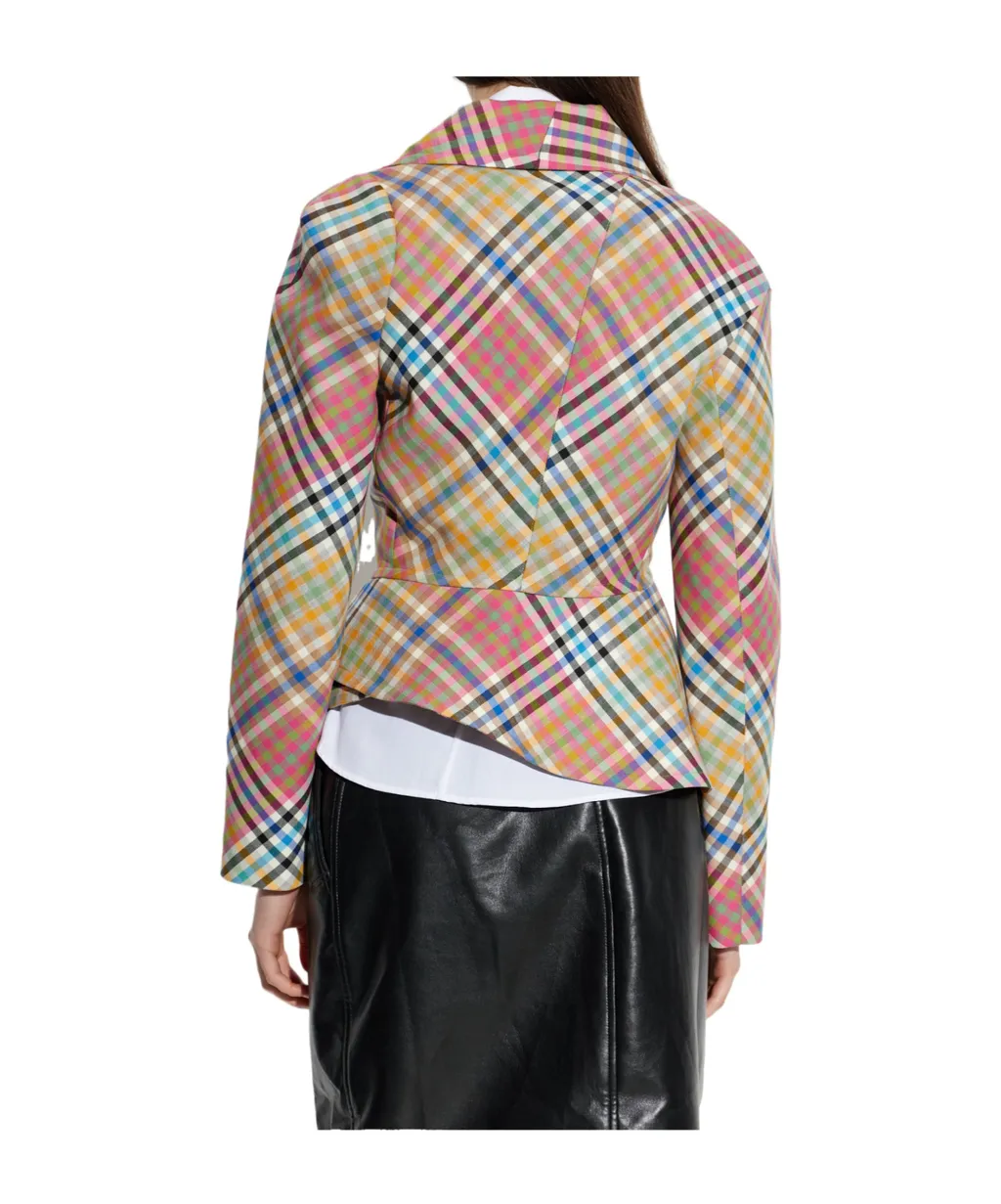 Vivienne Westwood Check Patterned Jacket