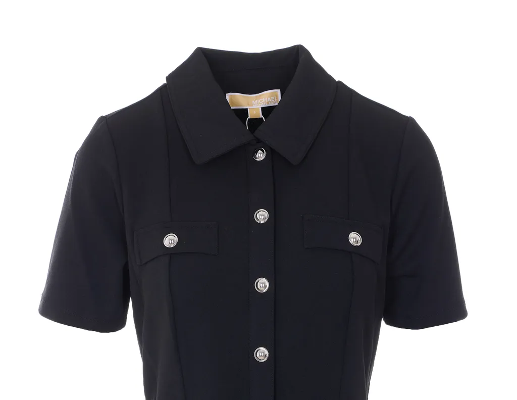 Michael Michael Kors Chain-Linked Shirt Dress