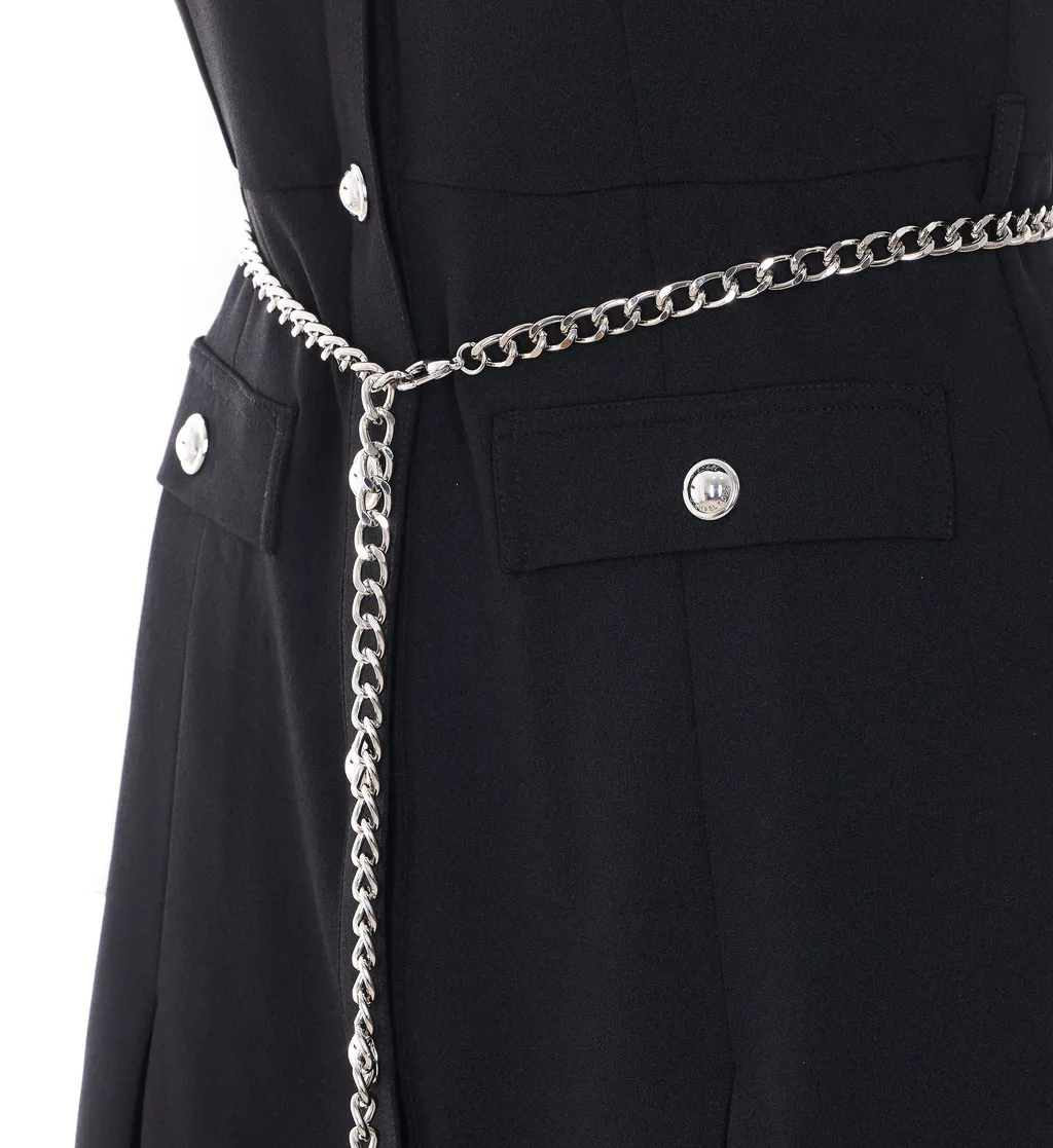 Michael Michael Kors Chain-Linked Shirt Dress
