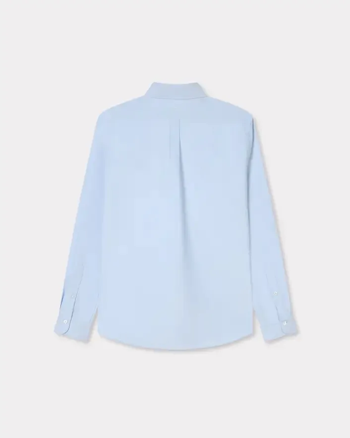 Kenzo Boke Flower Embroidered Casual Shirt