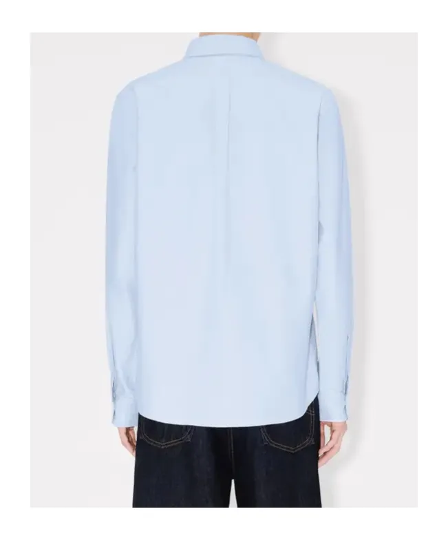 Kenzo Boke Flower Embroidered Casual Shirt