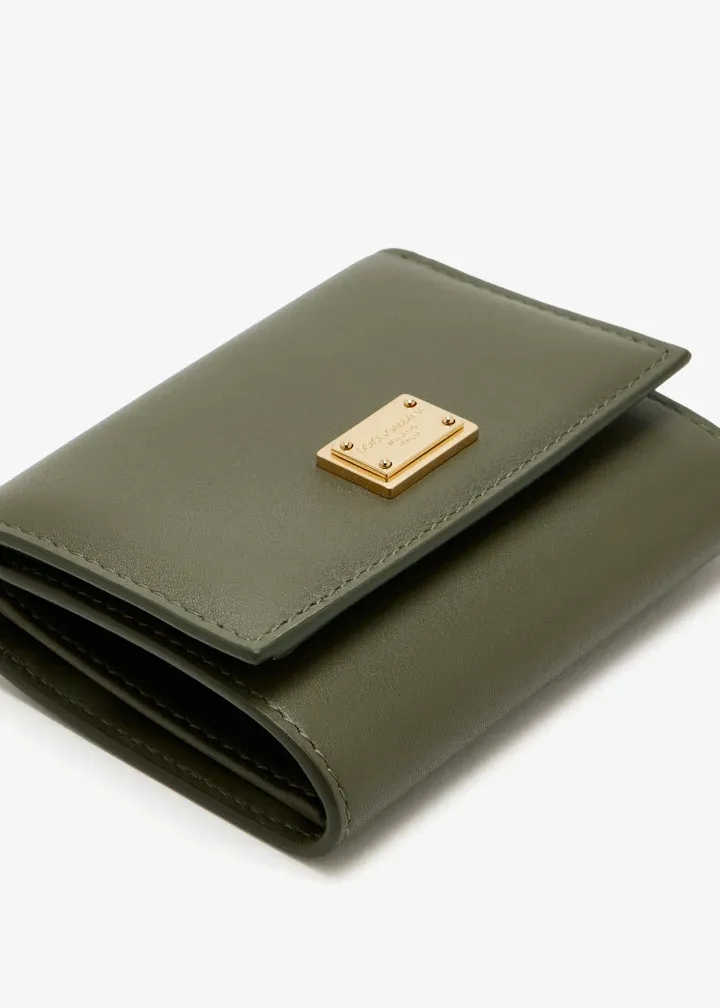 Dolce & Gabbana Logo Plaque Wallet