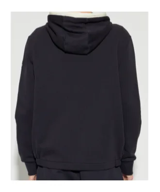 Moncler Logo Patch Zip-Up Jacket