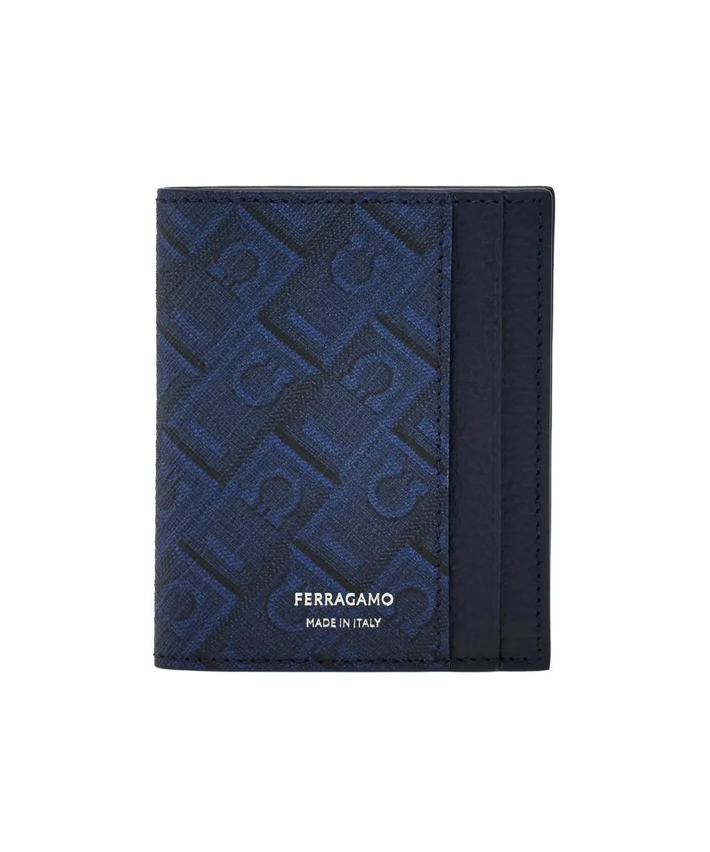 Ferragamo Monogram Credit Card Holder