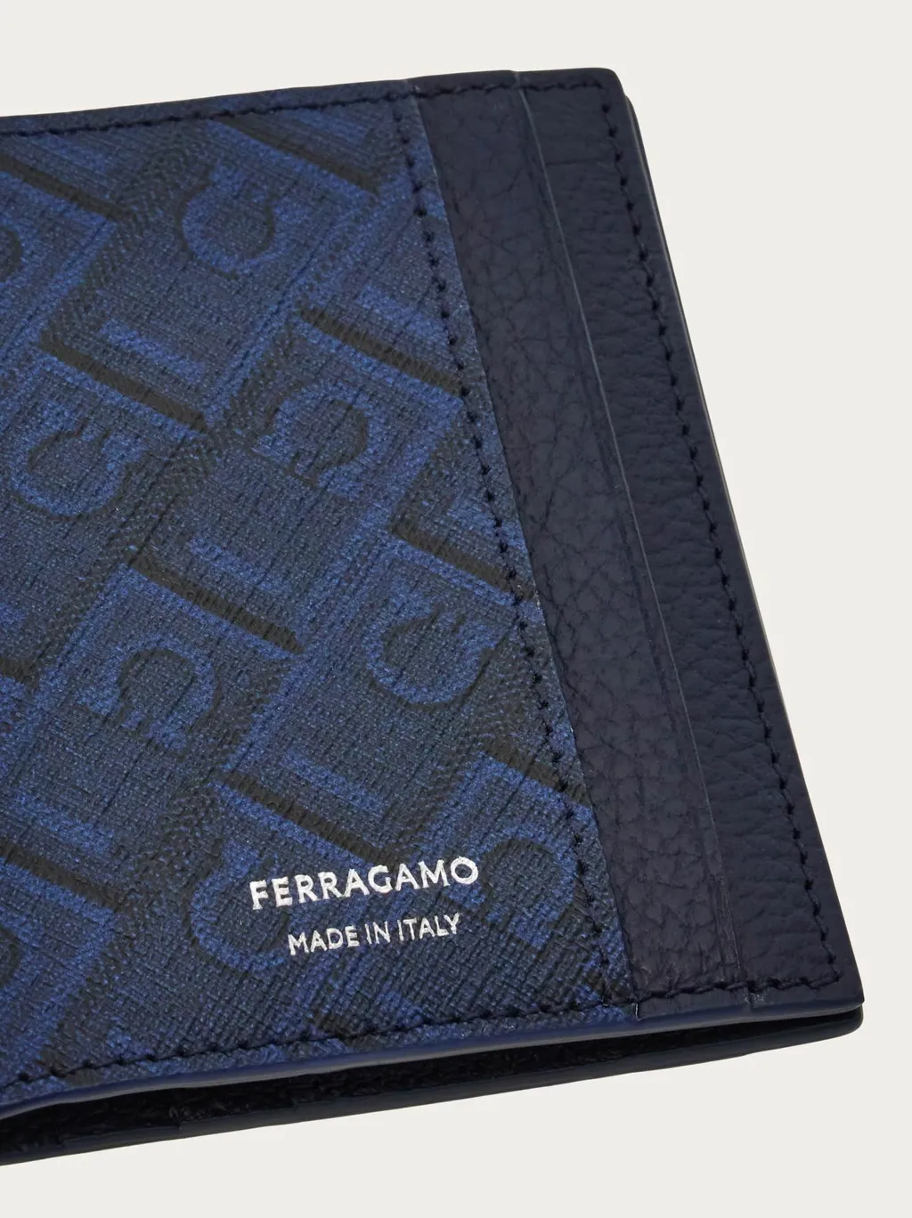 Ferragamo Monogram Credit Card Holder