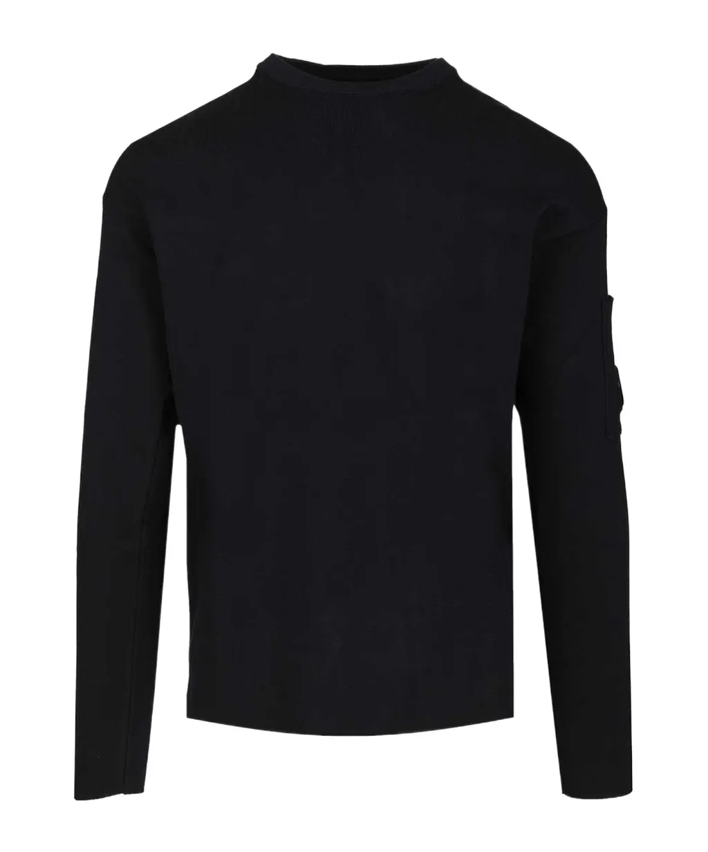 C.P. Company Sea Island Lens Crewneck Sweater