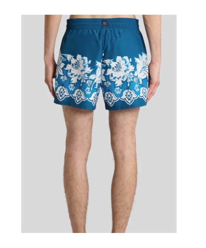 Etro Placed Floral Print Swimsuit