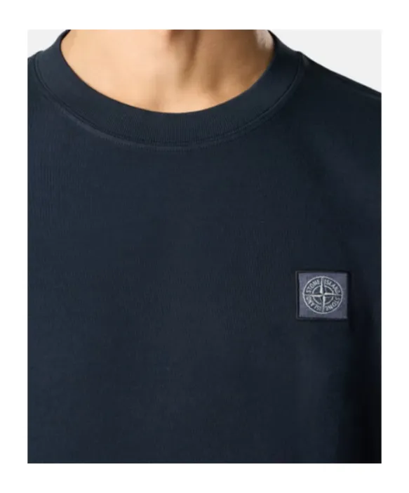 Stone Island Logo Patch Crewneck T-Shirt