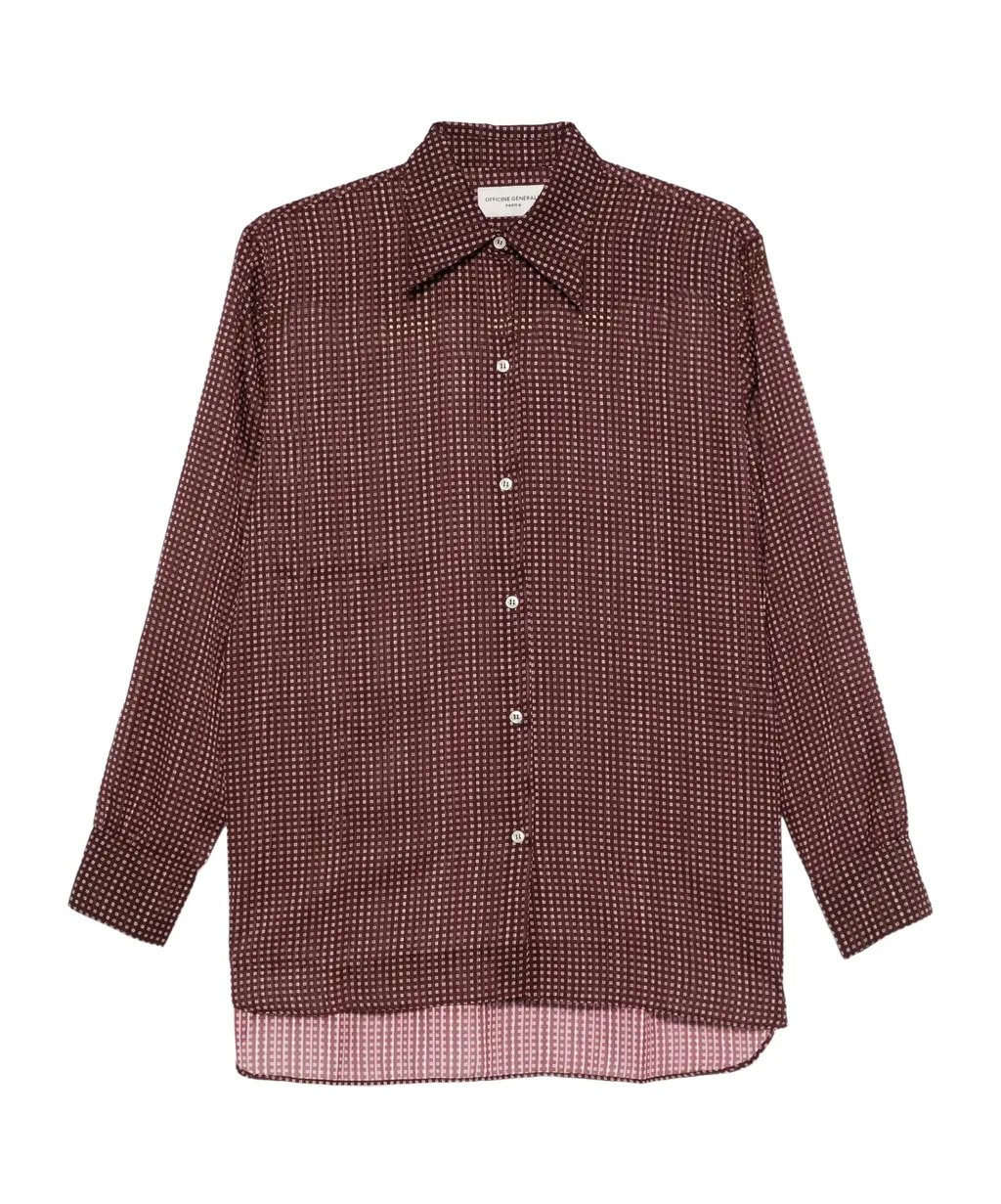 Geometric-Print Shirt