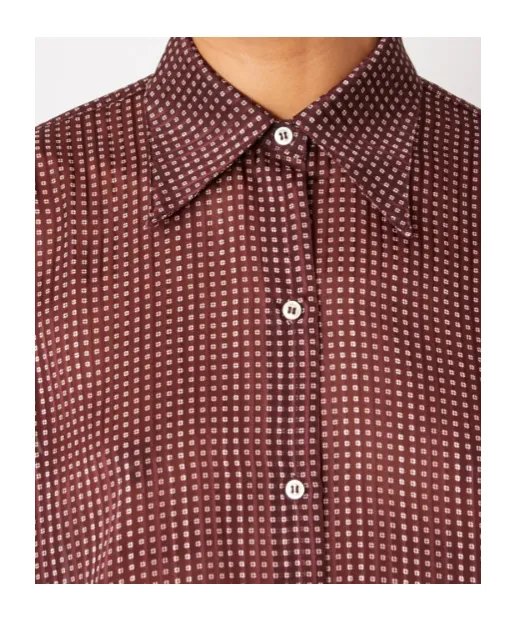 Geometric-Print Shirt
