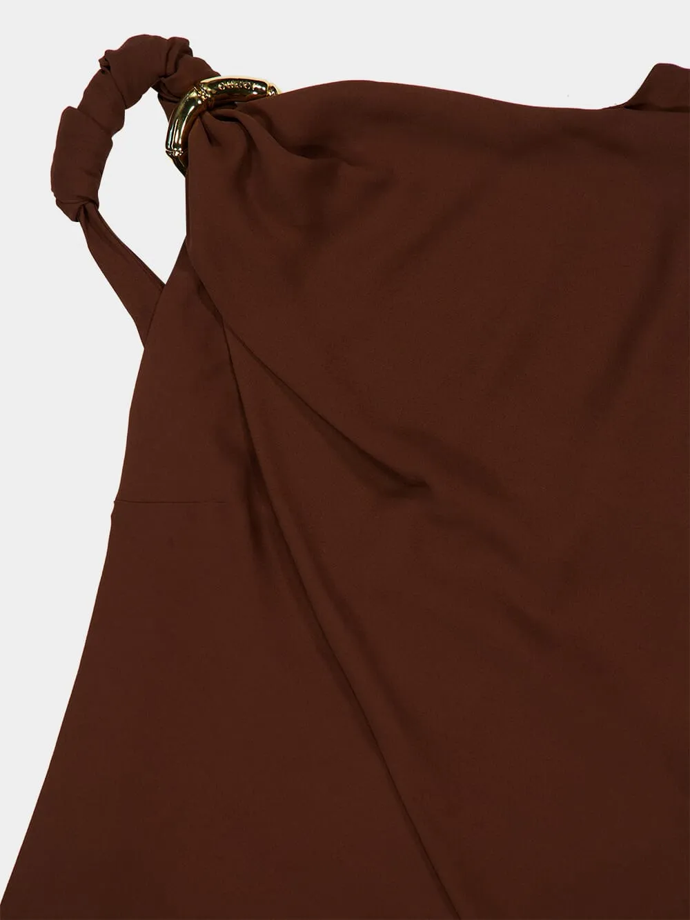 Silk Midi Dress