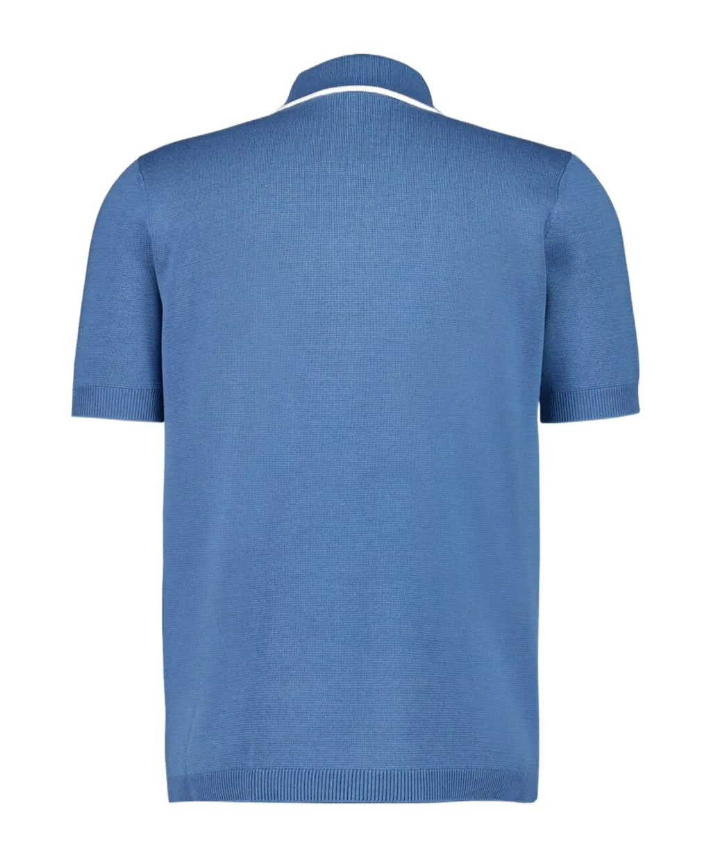 Logo-Intarsia Polo Shirt