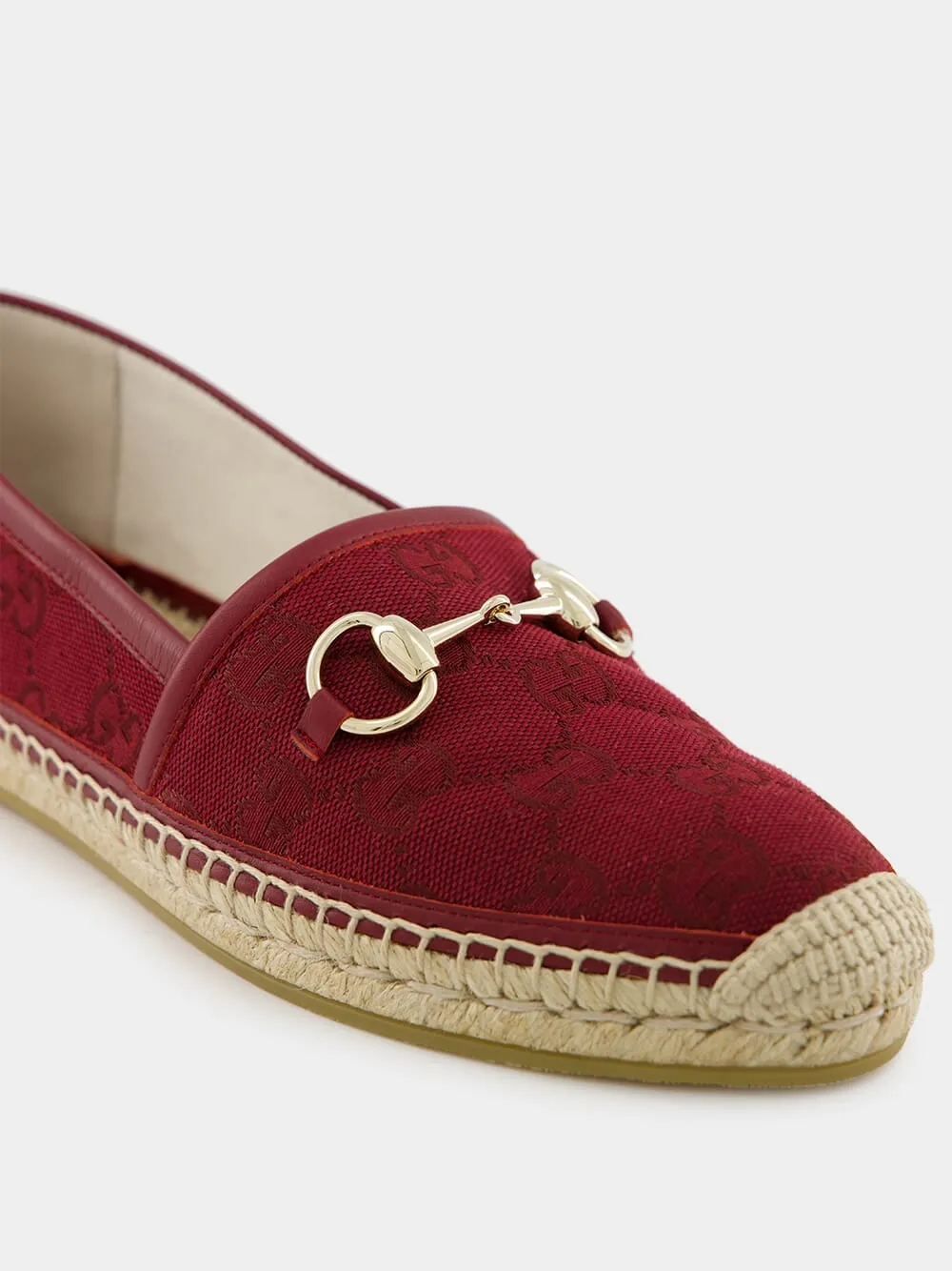 Round-Toed Straw Shoes