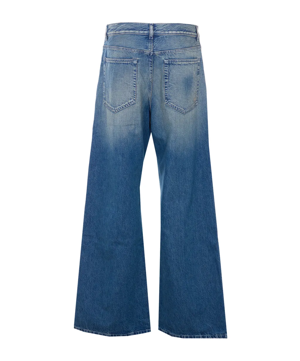 Faded Detail Jeans