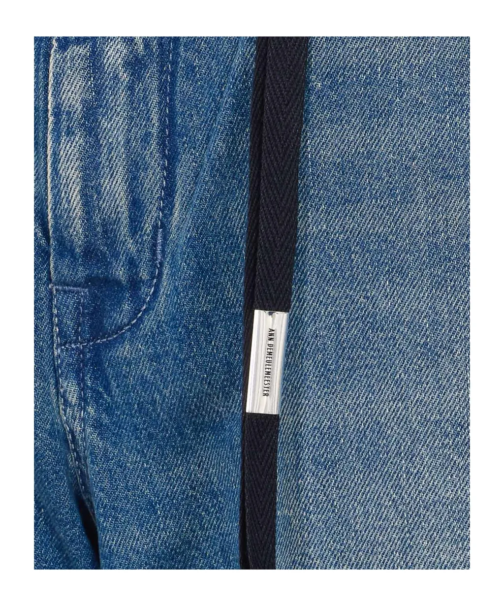 Faded Detail Jeans