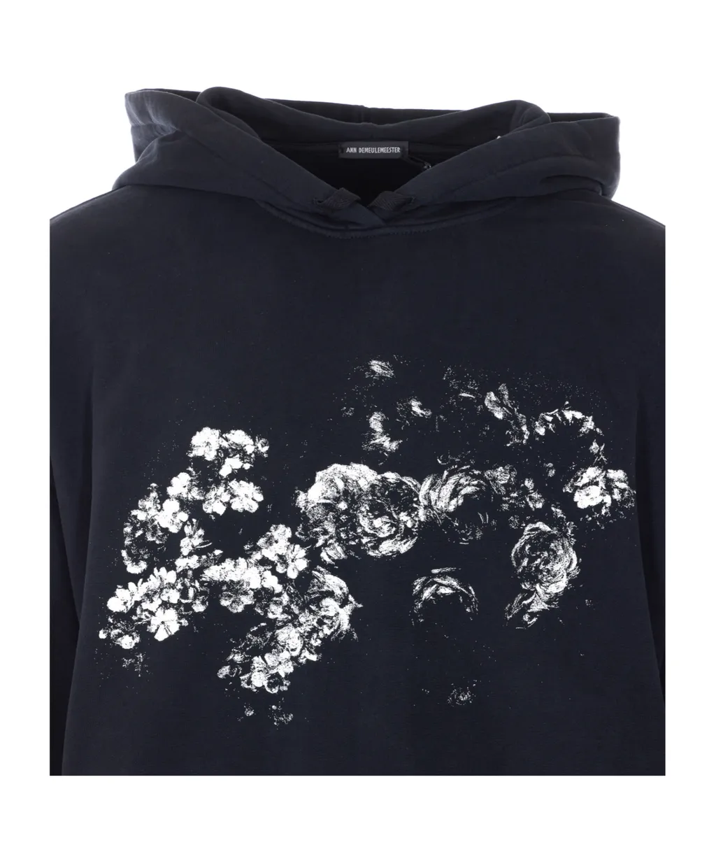 Printed Hooded Sweatshirt