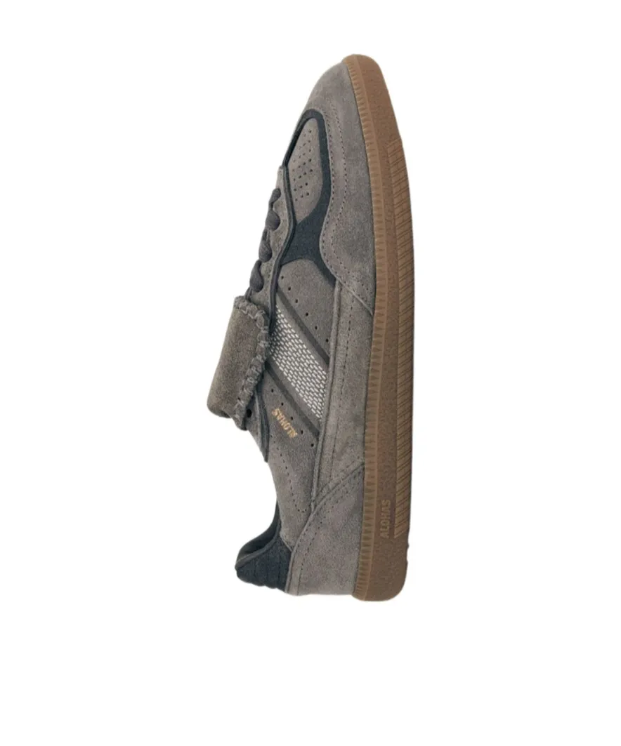 Tb.490 Club Suede Dark Grey Leather Sneakers