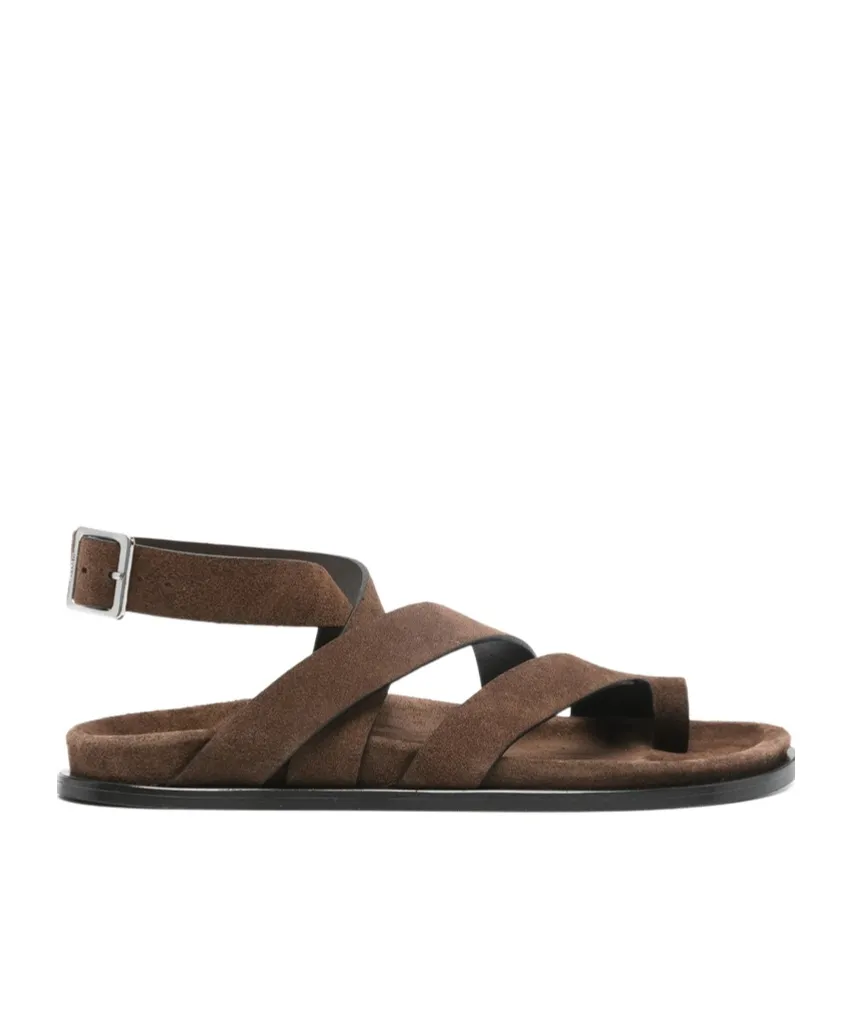 Tide Buckle-Strap Sandals