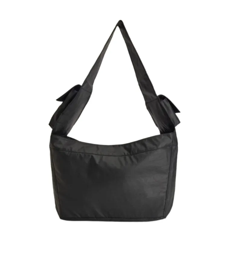 Large Newspaper Flap-Pocket Tote Bag