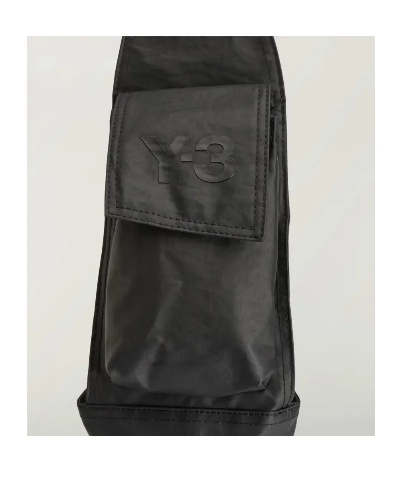 Y-3 Small Newspaper Crossbody Bag