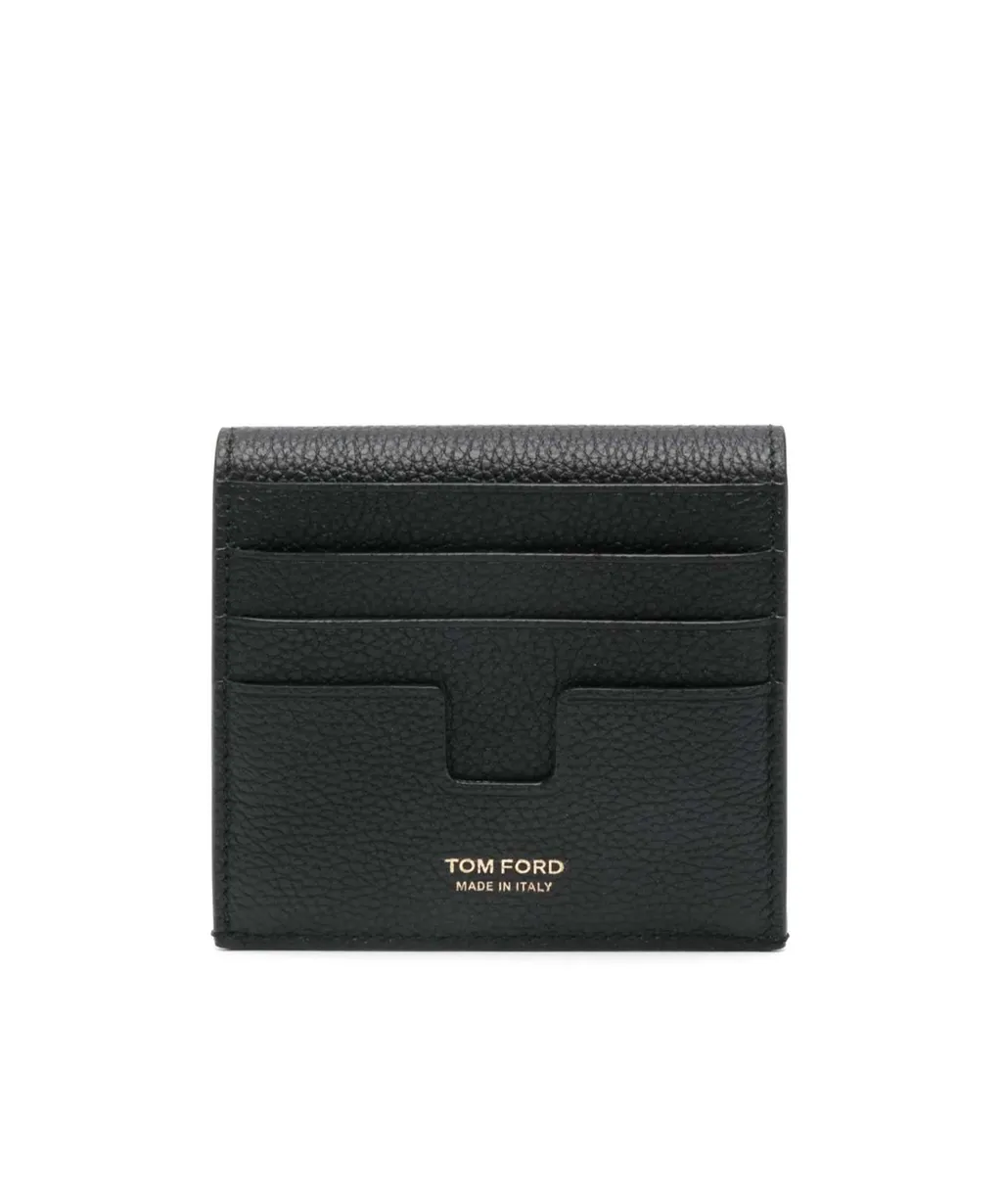 Logo-Detail Snap-Button Wallet