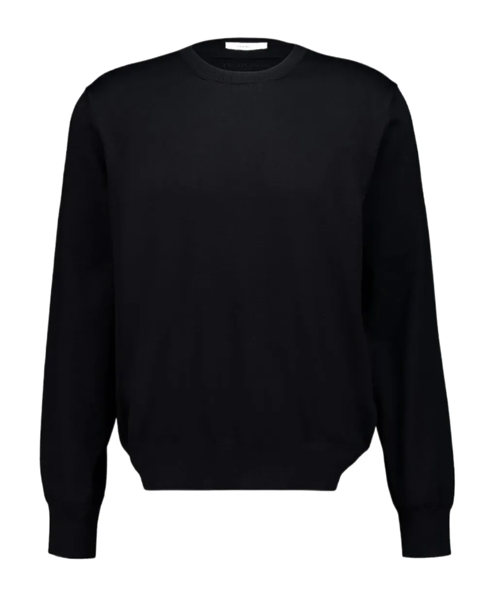 Givenchy Paris Label Long-Sleeved Sweater