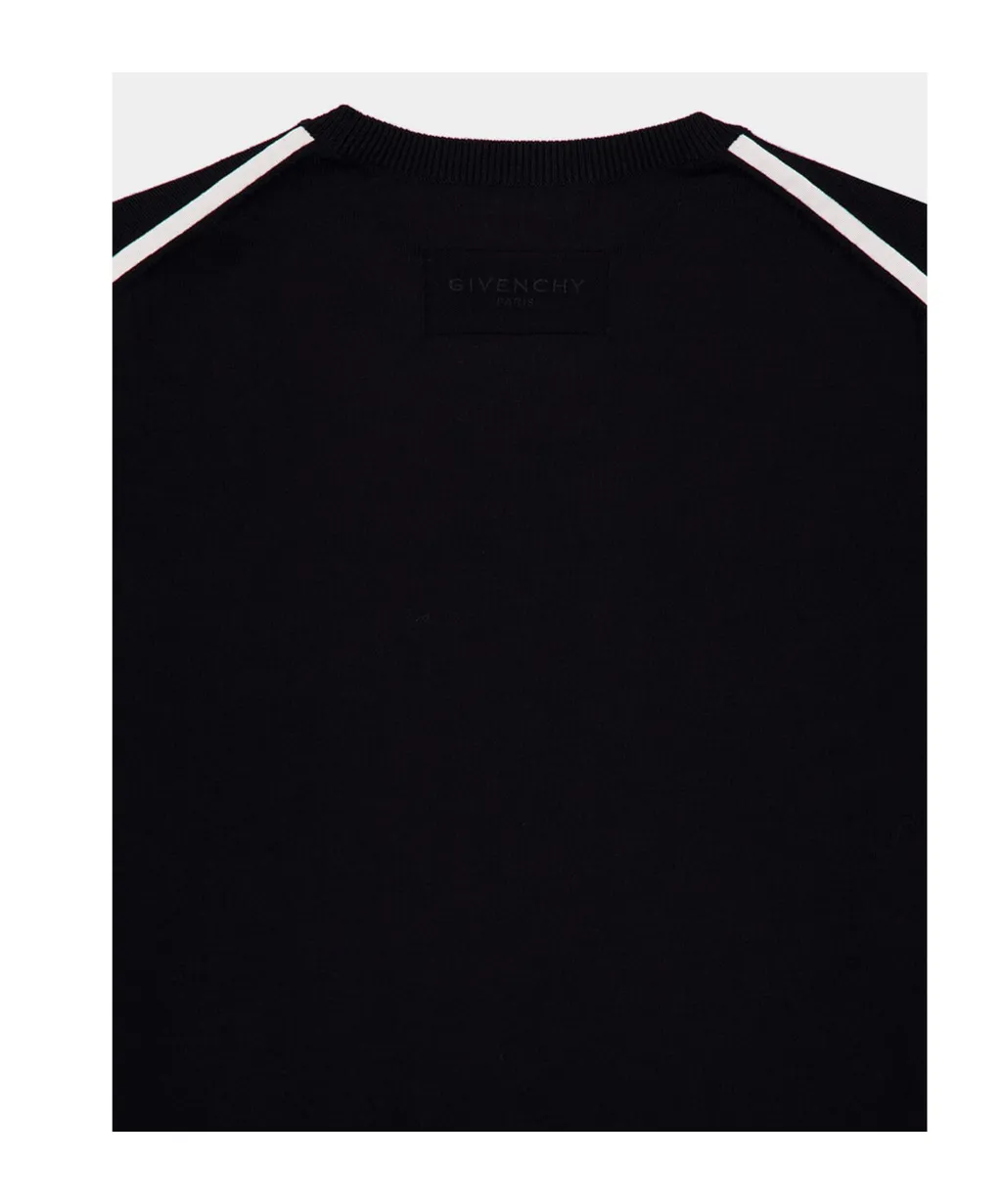 Givenchy Paris Label Long-Sleeved Sweater