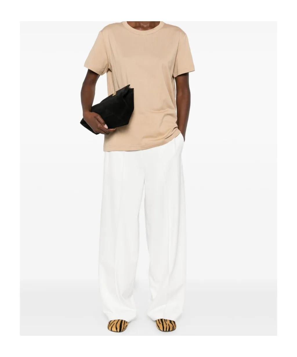 Elastic Waistband Casual Pants