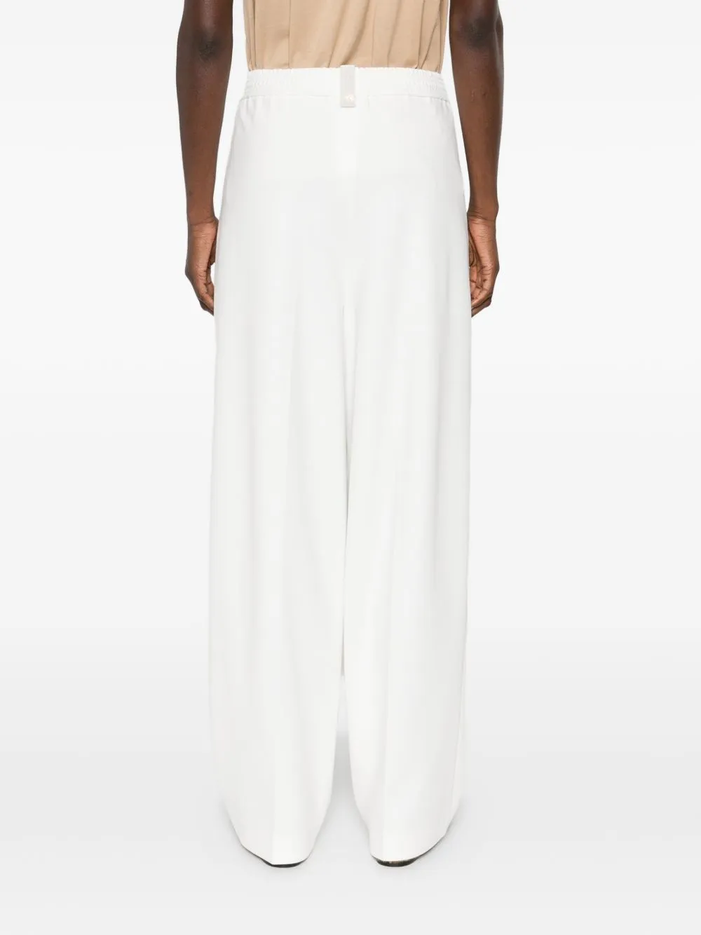 Elastic Waistband Casual Pants